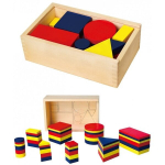 Medinės Geometrinės figūros &bdquo;Viga Toys"