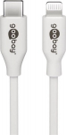 Goobay Usb-c į Apple Lightning laidas, 2m, baltas
