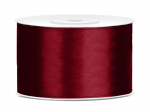 Satino juostelė, tamsiai raudona, 38 mm/25 m, 1 vnt/25 m