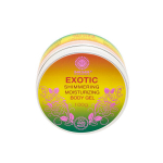 Blizgus drėkinamasis kremas kūnui EXOTIC Saules fabrika, 100 g