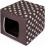 Guolis-būda Hobbydog Butterfly 2in1, R3, 50x50x20 cm, rudas