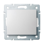 Zamel Ynsta dvipolis jungiklis 2,5a/250v baltas Wsr-940
