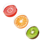 Pripučiamas paplūdimio kamuolys Bestway Fruit, 46 cm