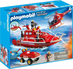 95037 PLAYMOBIL&reg; City Action Ugniagesių komandos rinkinys su povandeniniu laivu
