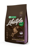 Nature's Protection Lifestyle begrūdis sausas maistas visų veislių suaugusiems &scaron;unims su ėriena, 1.5 kg