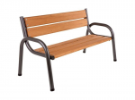 Suolas Patio Park Lux II 150 cm, rudas/pilkas