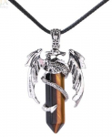Pakabukas karoliai Dragon With Tigr Crystal