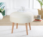 Pouffe Romley - Cream