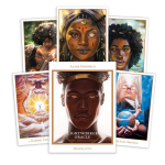 Taro kortos Blue Angel Lightworker Oracle: Fierce Love 11.11 Edition
