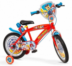 Vaiki&scaron;kas dviratis Paw Patrol 16", raudonas