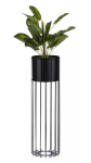 Modernus gėlių stovas su dangčiu Loft, 70 cm