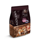 Addvena Boosted by Superfoods vidutinių ir didelių veislių jauniems &scaron;unims su žvėriena, triu&scaron;iena ir jautiena, 2,5 kg
