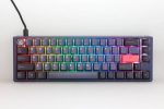 Ducky One 3 Cosmic Blue SF Gaming Keyboard, RGB LED - MX-Red (US)