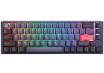 Ducky One 3 Cosmic Blue SF Gaming keyboard, RGB LED - MX-Speed-Silver