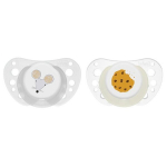 Čiulptukai Chicco Physioforma, 2 vnt, 16-36 mėn, balti