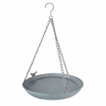 Pakabinama metalinė pauk&scaron;čių girdykla Esschert Design, 30,4&times;30,4&times;5,8cm