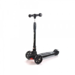 Triratis paspirtukas Scooter, juodas
