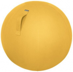 Gimnastikos kamuolys Leitz Ergo Cosy, 65 cm, geltonas