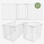 Tulano Guardian 6.0 white apsauginiai varteliai laiptams ir durims, 75&ndash;105 cm
