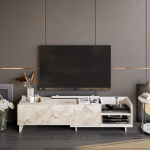 TV staliukas Kalune Design Parion, baltas