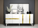 Konsolė Vania - White, Gold