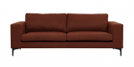 Sofa Bolero, 3 vietų, 84x215x88 cm, rūdžių raudonumo
