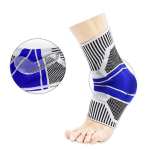 Kompresinis čiurnos įtvaras Aupcon Ankle Bliss, mėlynas