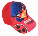 Kepurė su snapeliu mergaitėms Stebuklingoji boružėlė/Miraculous Ladybug