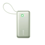 Anker Power Bank Nano 10000mAh 30W with Built-in USB-C Connector Green