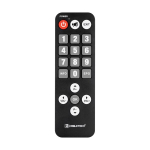 dvb-t nuotolinio valdymo pultas