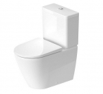 D-Neo rimles klozetas, 370x650 mm baltas 2002090000