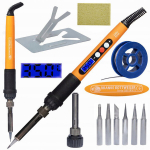 Lituoklio rinkinys su ekranu Rosfix Orange Rottweiler OR60W Electric S Series
