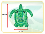 Pripučiamas plaukimo čiužinys Intex, 150 cm