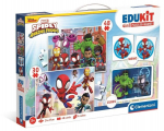 Žaidimų rinkinys Clementoni Edukit 4in1 Spideys, 18295