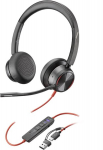 Mikro ausinės - HP Poly - Blackwire 8225 - Stereo - USB-C - Microsoft Teams sertifikuotos