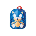 Mokyklinė kuprinė Sonic, mėlyna