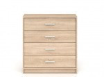 Komoda BRW Nepo Plus, ruda