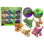 Dinosaurų kiau&scaron;inių rinkinys Lean Toys, 12 vnt.