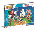 Dėlionė Clementoni Superkolor Sonic 27256, 104 vnt.