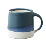 Puodelis, 320 ml, KINTO SCS-S03 Navy and White Ceramic Mug, 320ml
