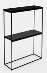Stalas-konsolė ADRK Furniture Velo, juodas