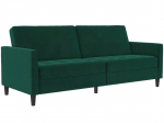Dvivietė sofa-lova Dorel Home Presley, žalia