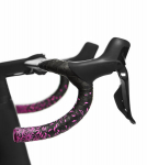 Vairo juosta su ki&scaron;tukais Supacaz Super Sticky Neon Pink, 2200 mm