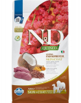 Farmina N&D Quinoa Dog Adult Medium&Maxi Skin and Coat su elniena ir kokosu, 2,5 kg