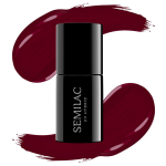 Hibridinis nagų lakas Semilac UV Gel Polish, 404 Black Beans Muffin, 7 ml