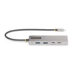 StarTech.com USB-C Hub su 3 prievadais