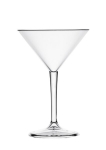 Merlon Martini nedūžtančios plastiko taurės, 266ml, 6 vnt.