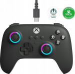 8BitDo Ultimate C Wired -langallinen peliohjain, tummanharmaa, Xbox