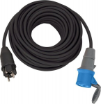 Brennenstuhl Cee adapteris, 25m, H07rn-f 3g2,5, juodas