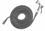 Laistymo žarna su purk&scaron;tuku Bradas Twist Hose, 12x24 m, pilka